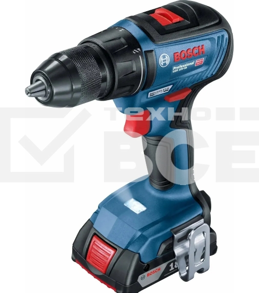 Дрель-шуруповерт Bosch GSR 18V-50 + L, 06019H5000, Аккумуляторная, 18В, 2 АКБ, Аккумуляторная, Кейс