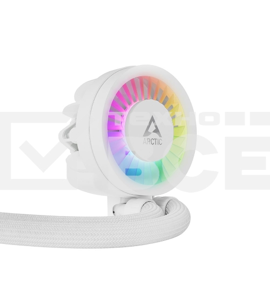 Жидкостная система охлаждения Arctic Liquid Freezer III 240 A-RGB белый, 120 мм, алюминий, 2800 об/мин, 25 дБ, 4 pin, 250 Вт