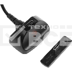 Наушники с микрофоном A4Tech Bloody MR590 Sports белый/черный 1.5м мониторные BT/Radio/3.5mm оголовье (MR590+ WIRED/SPORT WHITE), фото6
