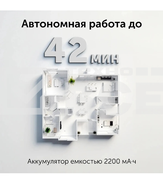Пылесос ручной Red Solution V3080 450Вт серый/серый