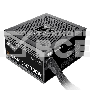 Блок питания Thermaltake Smart BM3 (PS-SPD-0750MNFABE-3), 750Вт, 80 PLUS Bronze, 120мм, модульный, черный