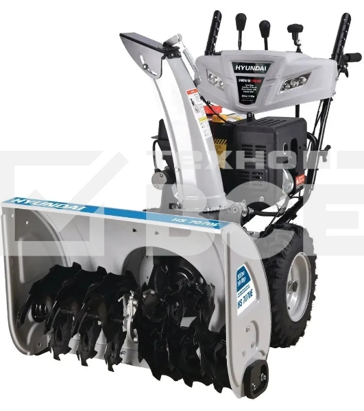 Снегоуборщик бензиновый Hyundai HS7070E 10л.с.