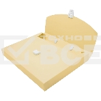 Портфель Бюрократ Pastel PASTPP01YEL 1 отдел. A4 пластик 0.7мм желтый, фото4