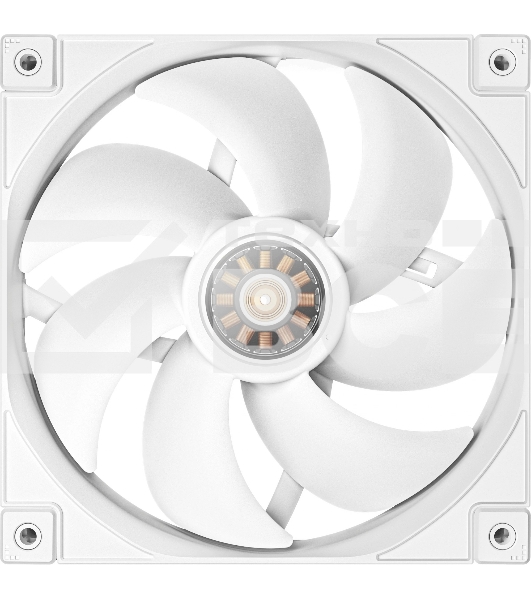 Вентилятор для корпуса DEEPCOOL FT14 белый, 140 мм, 1650 об/мин, 25.1 дБ, 4 pin
