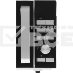 Микроволновая печь Galanz MOS-2402FDS серебристый/черный, 20 л, 800 Вт, переключатели - кнопки/поворотный механизм, фото6