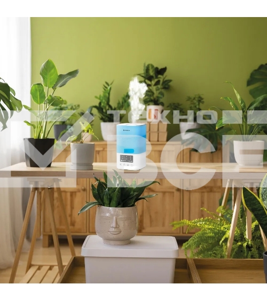 Увлажнитель воздуха ультразвуковой Neoclima Vision LED 2.5L, объем 2.5л, LED, сенсор белый