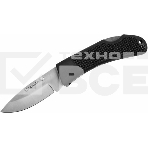 Нож складной STAYER 47600-1_z01складной с обрезиненной ручкой средний, фото 1