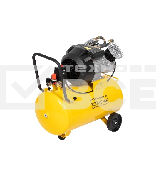 Компрессор воздушный поршневой масляный Ballu BCD-50-400 желтый