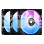 Вентилятор для корпуса Ocypus Delta F12 BK 3 IN 1, 120x120x25mm, 4-PIN PWM, 500-2000 RPM, 29 DBA MAX, HYDRO BEARING, фото 1