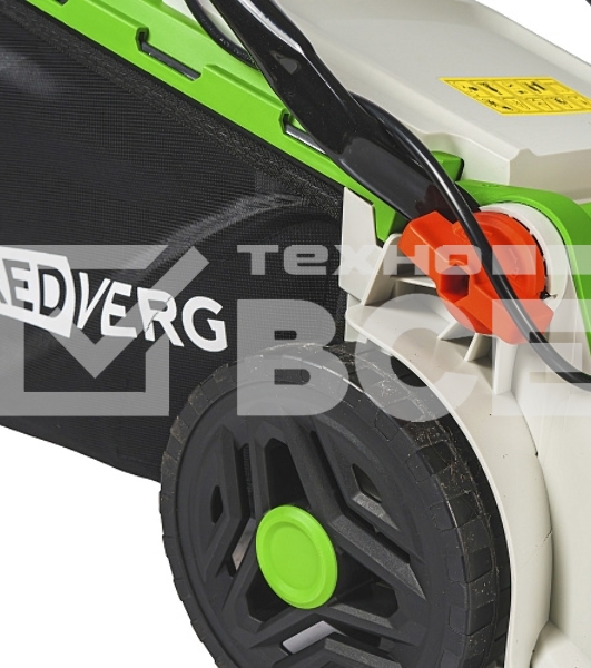 Газонокосилка роторная RedVerg RD-ELM380 1600Вт