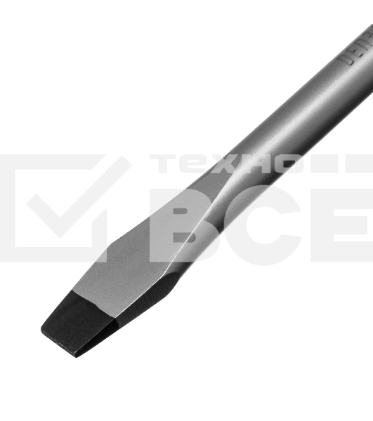 Отвертка Denzel SL8x150 мм, S2, 3к рукоятка