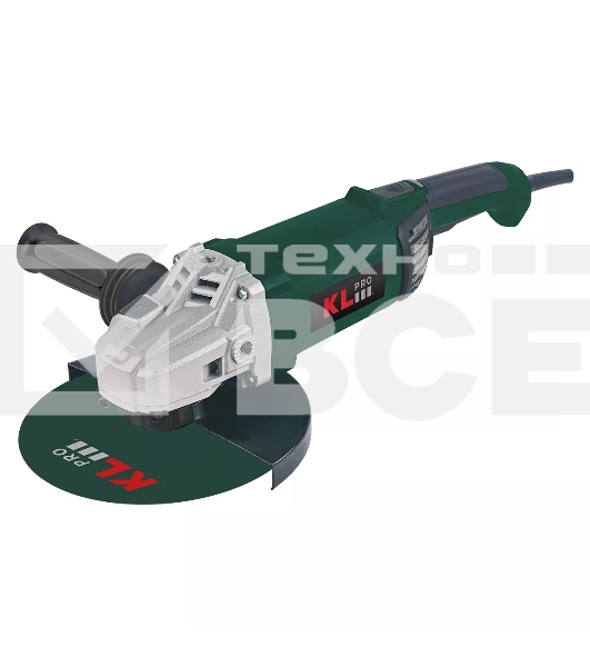 Угловая шлифовальная машина бесщеточная (болгарка) KLPRO KLBT88230 (сеть, 2800Вт, 230мм, 5500об/мин)