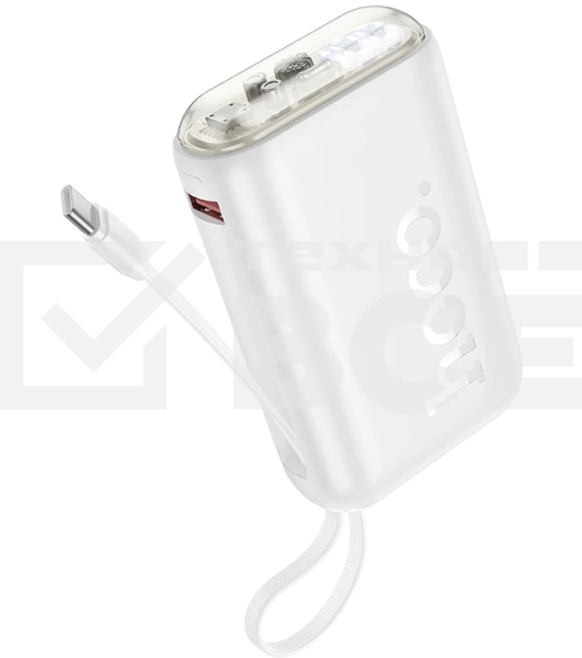 Портативный аккумулятор Hoco J157 10000mAh 2A белый (62062)