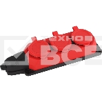 Колодка каучуковая 3-м с заземл. 16А IP44 красн. ЭРА Б0044552, фото7