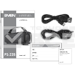 Портативная колонка Sven PS-235 черный 12W 2.0 BT 3600mAh (SV-022075), фото17