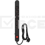 Сетевой фильтр Ippon NF-EU-1.8-16 1.8 м, 6 розеток, черный, коробка, фото6