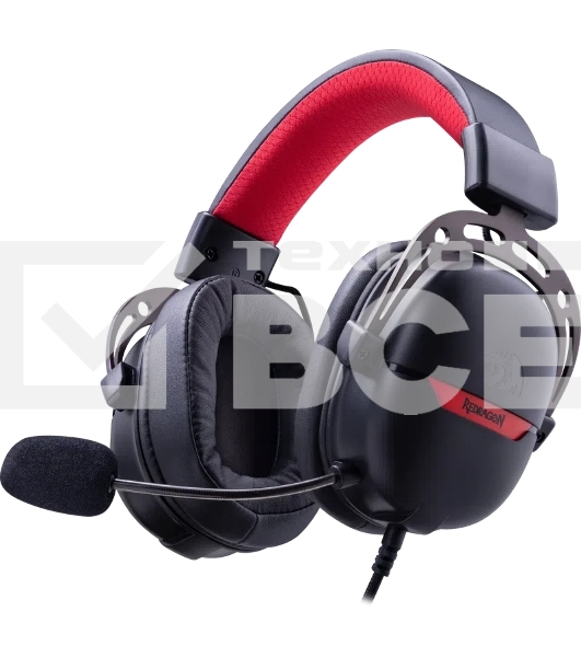 Гарнитура Redragon Aurora чёрный, проводная, USB