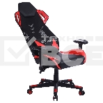Кресло игровое Cactus CS-CHR-090BLR черный/красный, сиденье черный/красный, эко.кожа/сетка, крестовина пластик, пластик черный, фото19