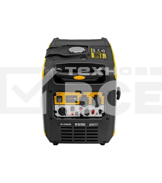 Электрогенератор бензиновый инверторный Denzel GS-5500iSE, 5.5 кВт, 78 дБ, 47 кг
