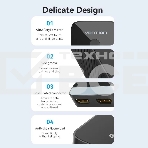 Переключатель - разветвитель Vention HDMI v2.0 4K двунаправленный 2x1/1x2, фото11