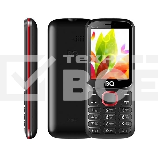 Мобильный телефон BQ 2440 Step L+ черный/красный