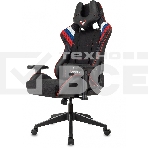 Кресло игровое Бюрократ VIKING 4 AERO RUS белый/синий/красный/черный, искусст. кожа/ткань, две подушки, фото52