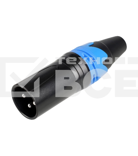 Комплект кабельных разъемов Wize WXLR-3PM-5 XLR 3 pin, (вилка), 5 шт. в комплекте