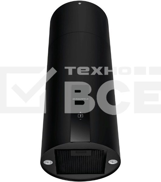 Вытяжка островная Maunfeld Lee Light Isla 35 черный, 35.15 см, 1050 куб. м/ч, 63 дБ (sensor)