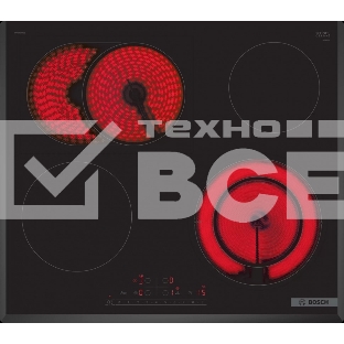 Варочная поверхность Bosch PKN651FP2E черный