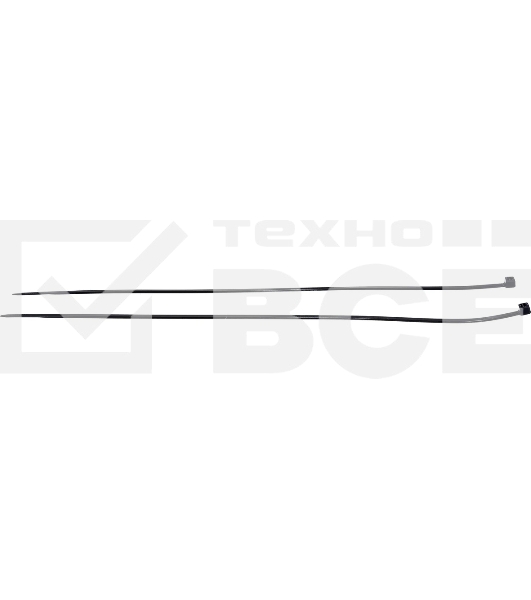 Хомут кабельный КСС 4х300 нейл. черный (уп. 100 шт) Fortisflex 49413