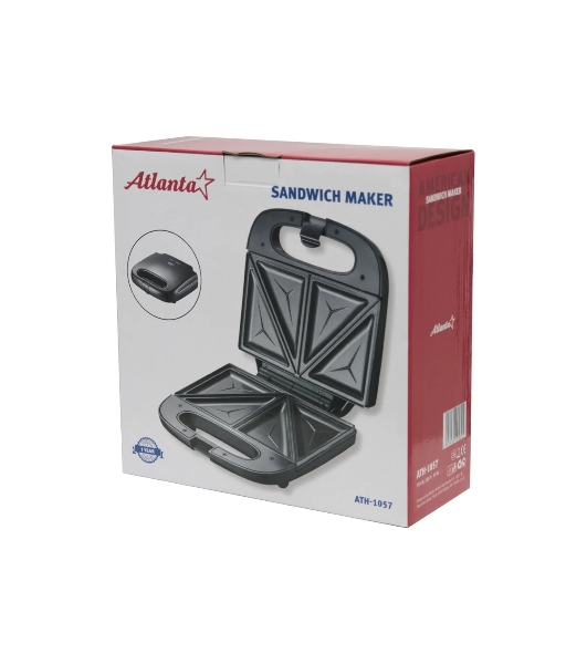 Сэндвичница Atlanta ATH-1057 черный
