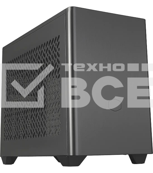 Компьютерный корпус Cooler Master MasterBox NR200P V2 черный без БП miniITX 1x92мм 4x120мм 2x140мм 2xUSB3.0 audio bott PSU
