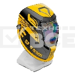 Щиток защитный лицевой (маска сварщика) Denzel F9, см. окно 100x60, Real Color, DIN 4-8/9-13, фото5