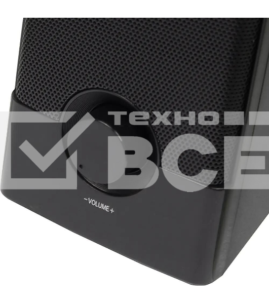 Колонки Sven 318 черный USB-порт ПК, ноутбука или адаптер 5V DC