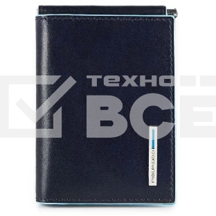 Портмоне Piquadro Blue Square PU3890B2/BLU2 синий натур.кожа