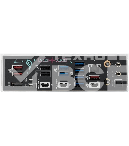 Материнская плата ASUS ROG STRIX X870E-H GAMING MIKU AM5 ATX 4xDDR5 2xPCIEx16 4xM.2 3xUSB-C HDMI 5GLAN Wi-Fi 7 