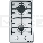 Газовая варочная панель Maunfeld EGHS.32.3ES/G, 2 конфорки, нержавеющая сталь, фото 1