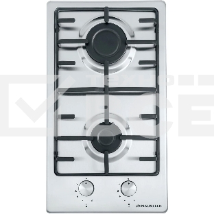 Газовая варочная панель Maunfeld EGHS.32.3ES/G, 2 конфорки, нержавеющая сталь