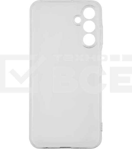 Чехол (клип-кейс) BoraSCO для Samsung Galaxy A15 Silicone Case прозрачный (72885)