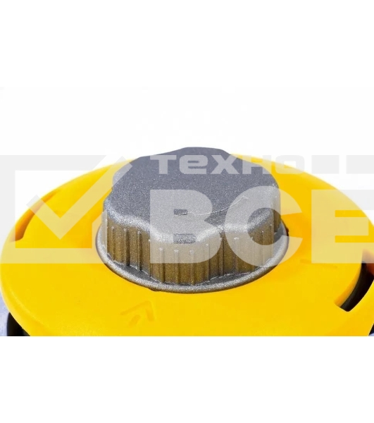 Катушка Denzel 96322 тримм. полуавтомат. легкая заправка лески гайка m10x1.25 винт m10-m10 алюм.кн