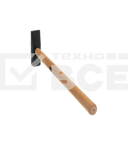 Молоток слесарный Сибртех 300 г, квадратный боек, деревянная рукоятка