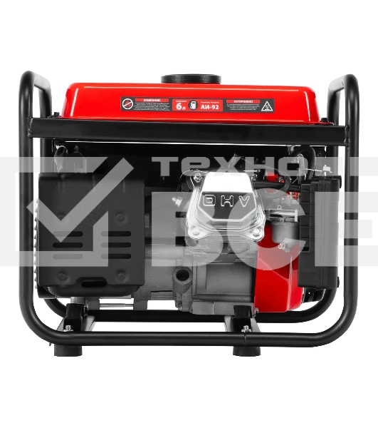 Генератор бензиновый MTX RS-1500, 1,1 кВт, 230В, ручной стартер