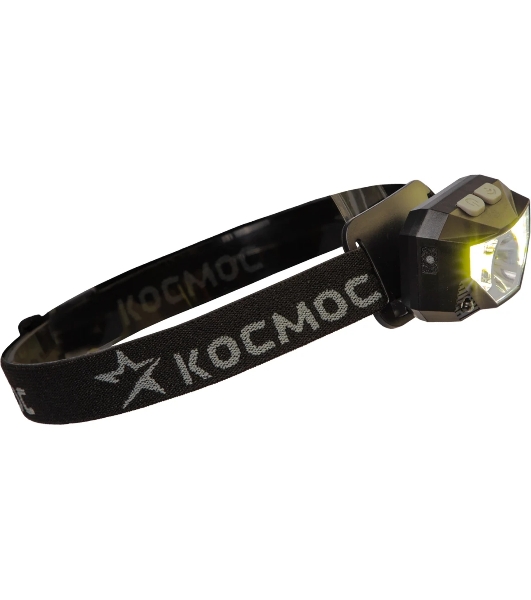Фонарь налобный аккумуляторный КОСМОС KOC851Lit черный