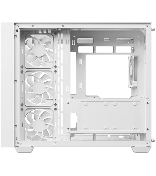 Корпус DeepCool CG530U 4F White, Midi-Tower, белый, 4 x 120 мм