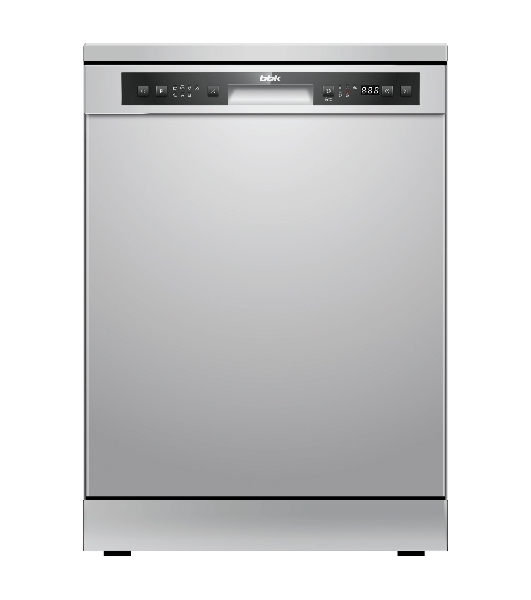 Посудомоечная машина BBK 60-DW120D, серебристый, 59.8 см, 12 компл., сушка конденсационная, 49 дБ, класс A++