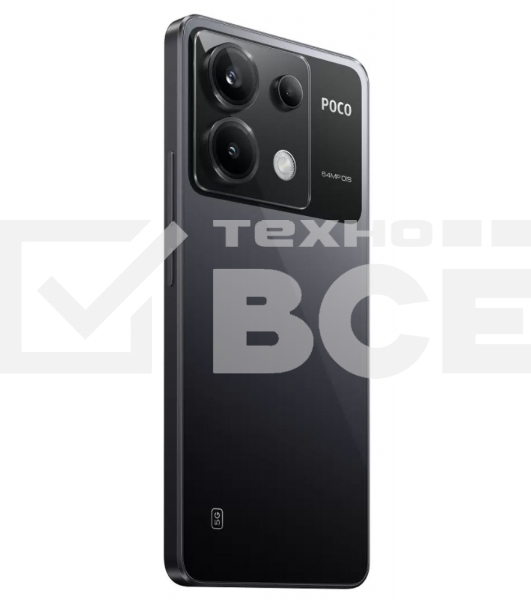 Смартфон POCO X6 5G, 12/256Gb, черный