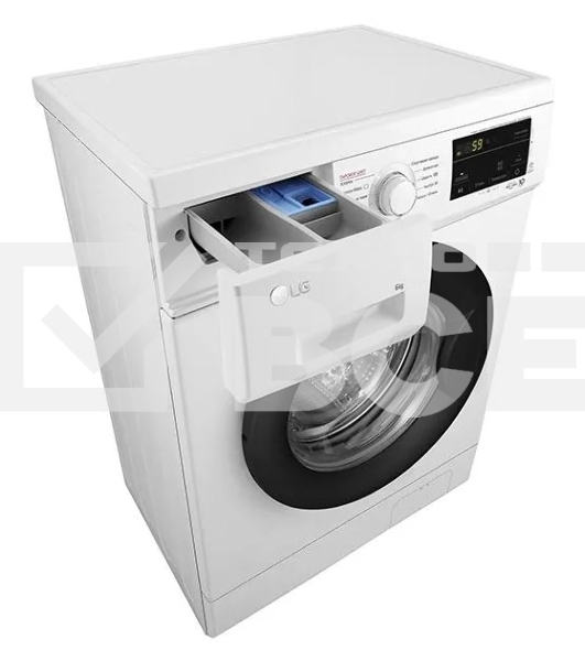 Стиральная машина LG F2J3NS8W белый, загрузка фронтальная 6 кг, 1200 об/мин., класс: А