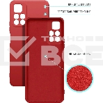 Чехол (клип-кейс) BORASCO Microfiber Case, для Xiaomi Poco M4 Pro, красный, фото3