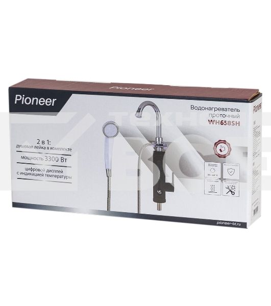 Водонагреватель проточный Pioneer WH658SH