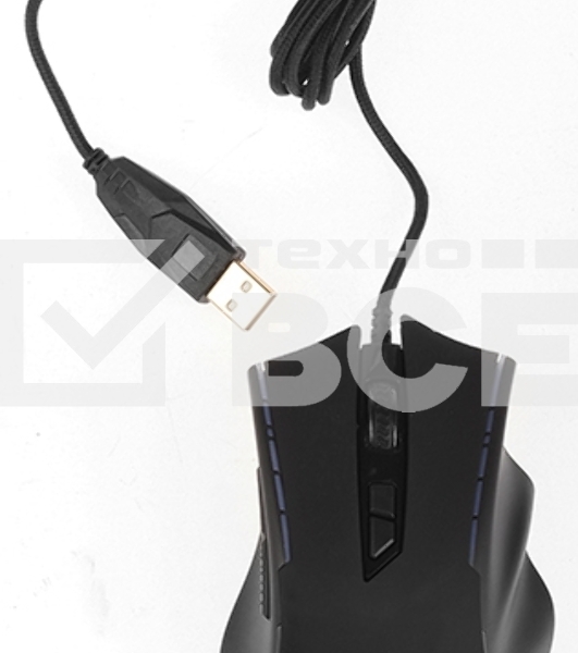 Игровой набор Qumo Dominator K66/M83, кл-ра проводная, 104+8 клавиш, подсветка радужная, мышь проводная, оптическая, 4 цвета, 1200/1600/2400/3200 dpi
